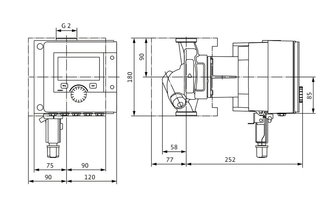 WILO Trinkwarmwasser Stratos MAXO-Z 30/0,5-8 Art. 2186247
