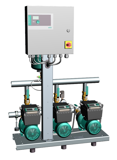 Wilo Gruppo di pressurizzazione Comfort-Vario COR-2MHIE205-2G/ECe (3~400 V, 50/60 Hz) 2551651