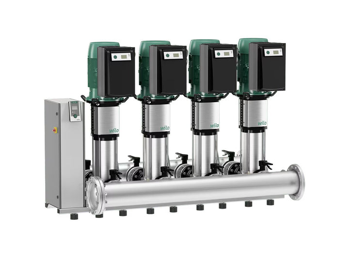WILO Kompakte Druckerhöhungsanlage gemäß DIN 1988 und DIN EN 806 SiBoost Smart 2 HELIX VE404 Art. 2537358