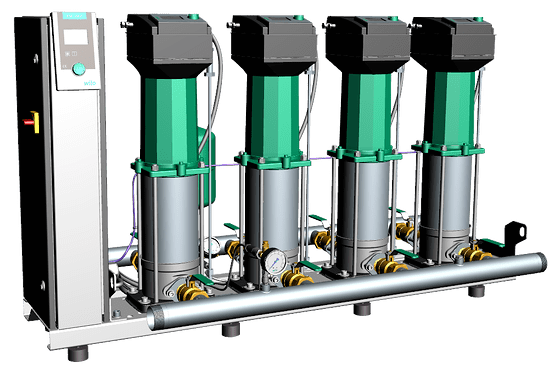 Wilo Gruppo di pressurizzazione SiBoost Smart 2MVISE806 2550749