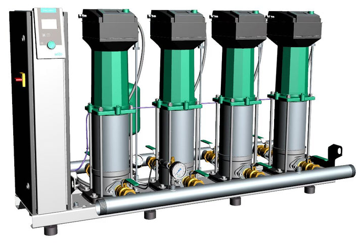 WILO Kompakt-Druckerhöhungsanlage SiBoost Smart 4MVISE406 Art. 2550760