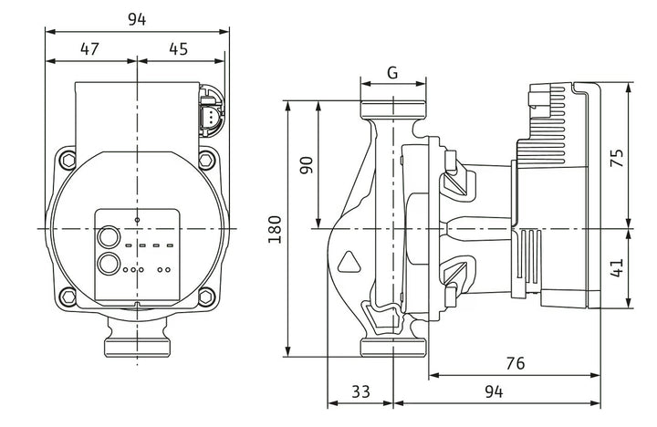 WILO Hocheffizienzpumpe Varios PICO-STG 25/1-7 Art. 4215542