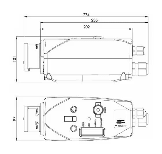 WILO CEE-Motorschutzstecker 6.3...10 A Art. 6086197