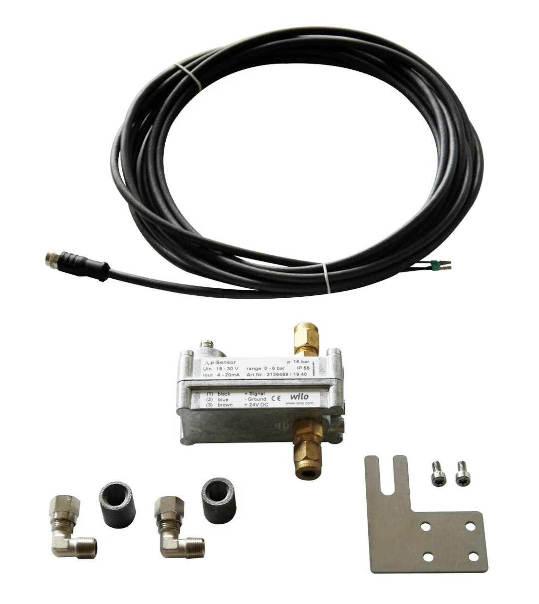 WILO Elektrisches Zubehör Differenzdruck-Geber DDG 100 (4-20 mA) 185 mm Art. 2211740