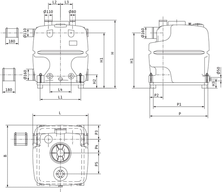 WILO Zusatztank Erweiterungsmodul AF 400 Art. 2512897