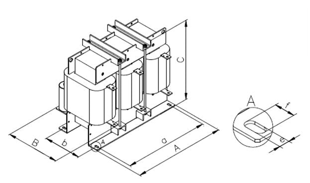 WILO Sinus-Ausgangsfilter Filter 510A sin IP00 Wilo-EFC Art. 6084588