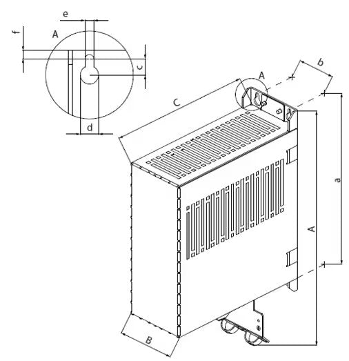 WILO Sinus-Ausgangsfilter Filter 40A du/dt IP20 Wilo-EFC Art. 6084553