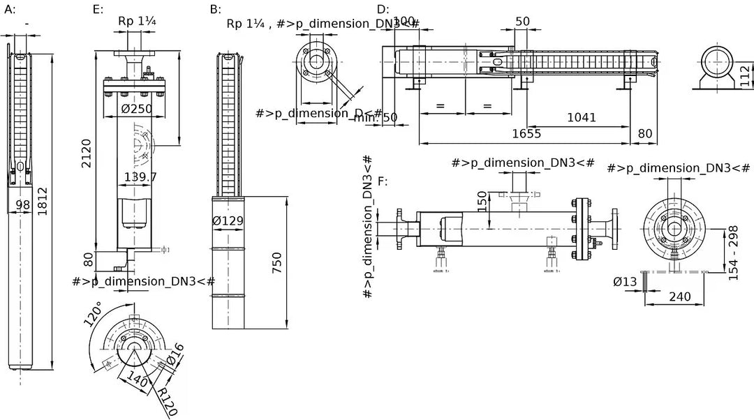 WILO Unterwassermotor-Pumpe Sub TWI 4.03-52-C (3~400 V, 50 Hz) Art. 6072926