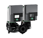 Wilo Trockenläufer-Hocheffizienz-Doppel Stratos GIGA2.0-D 65/1-5/M-0,37, DN65 (PN 16), 370W, 500W