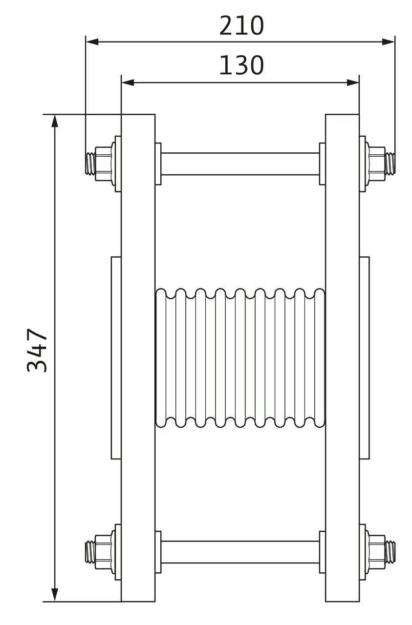 WILO Edelstahlkompensator DN 100, PN 16 Art. 2514244