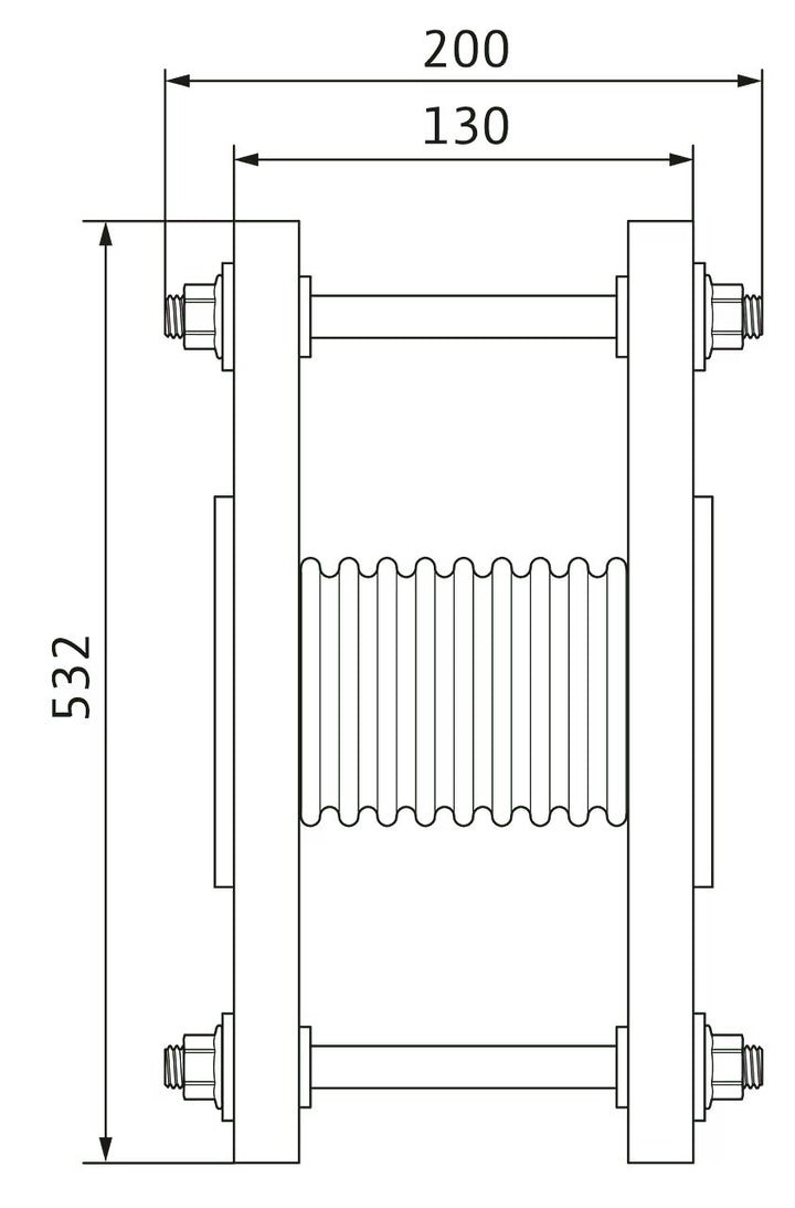WILO Edelstahlkompensator DN 250, PN 16 Art. 2525812