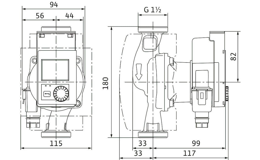 WILO Trinkwarmwasser Stratos PICO-Z 25/0,5-8 Art. 4255435