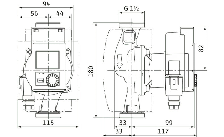 WILO Trinkwarmwasser Stratos PICO-Z 25/0,5-8 Art. 4255435