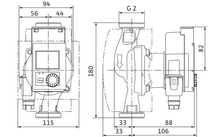 WILO Trinkwarmwasser Stratos PICO-Z 30/0,5-4 Art. 4255436