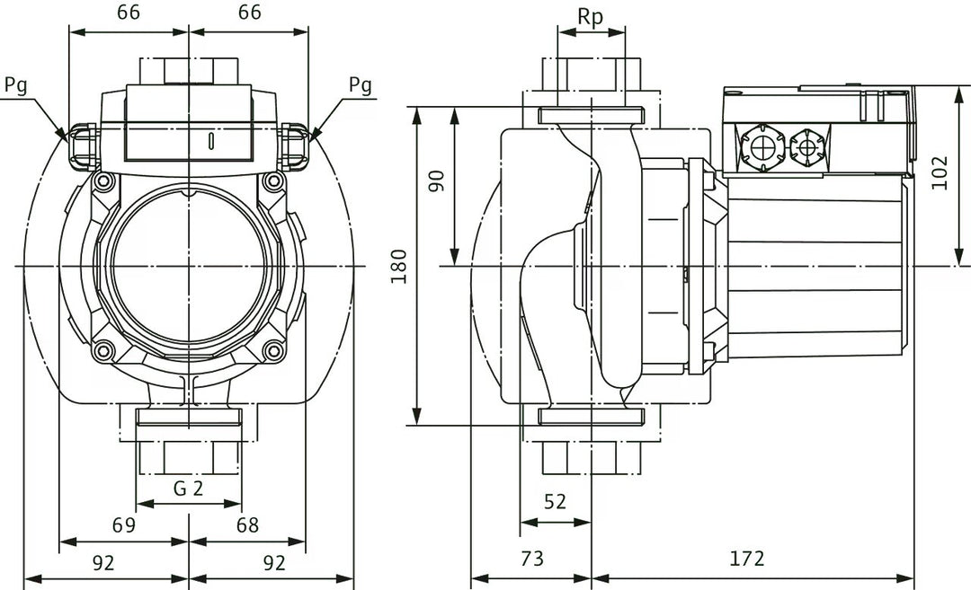 WILO Trinkwarmwasser TOP-Z 30/10 (3~400 V, PN 16, RG) Art. 2175513