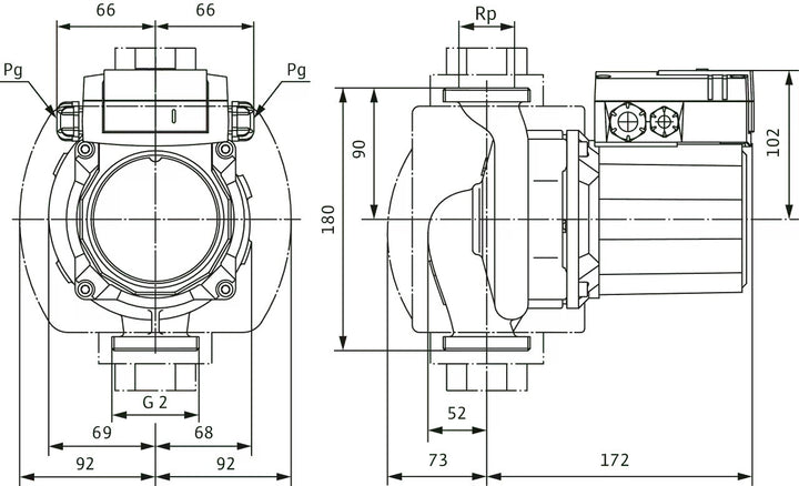 WILO Trinkwarmwasser TOP-Z 30/10 (3~400 V, PN 16, RG) Art. 2175513