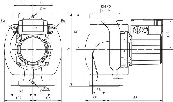 WILO Trinkwarmwasser TOP-Z 40/7 (3~400 V, PN 16, RG) Art. 2175518