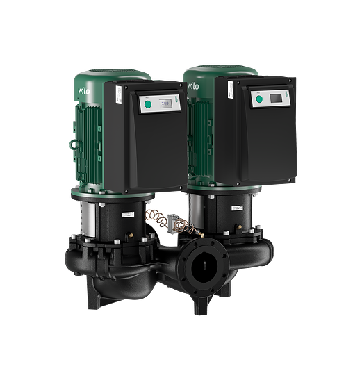 Wilo CronoTwin DL-E 150/240-18,5/4-S1 – Trockenläufer-Doppelpumpe, DN 150, 17,8 kW, IE4 - Art. 2222929