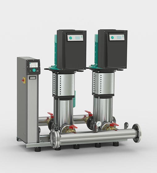 Wilo SiBoost2.0 Smart 2HELIX VE3605 – Kompakte Druckerhöhungsanlage, DN 100, 15 kW, IE5 - Art. 4268776