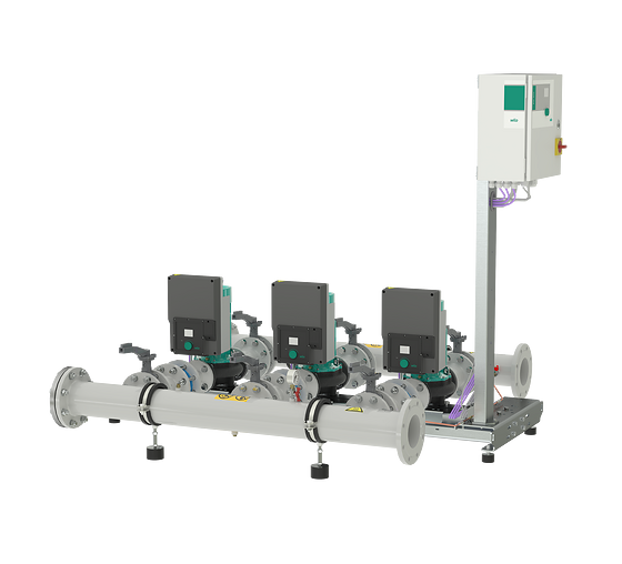 Wilo SiFlux-21-YG2.0-I 65/1-31/7,5-SC-16-T4 – Mehrpumpenanlage, DN 65, 6,9 kW, IE5 - Art. 4268294