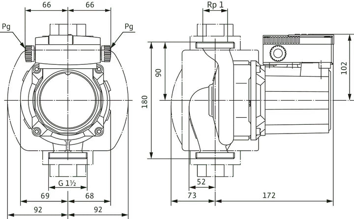 WILO Trinkwarmwasser TOP-Z 25/10 (1~230 V, PN 10, RG) Art. 2061964