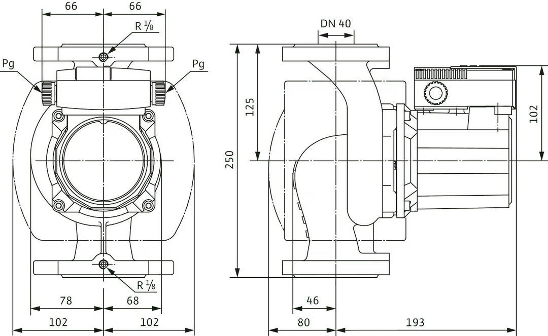 WILO Trinkwarmwasser TOP-Z 40/7 (1~230 V, PN 16, RG) Art. 2070569