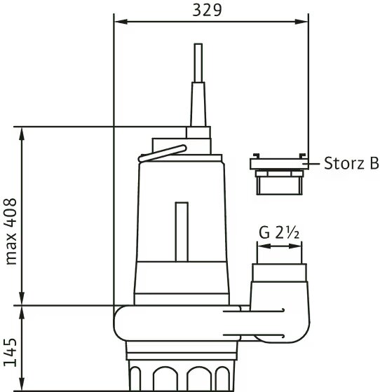 WILO Tauchmotorpumpe EMU KS 20D GG Art. 6042090