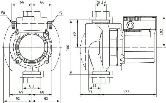 WILO Trinkwarmwasser TOP-Z 30/10 (1~230 V, PN 10, RG) Art. 2059857