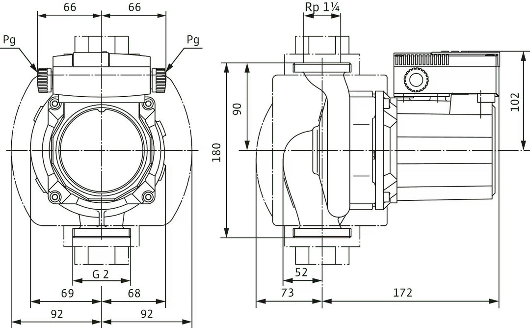 WILO Trinkwarmwasser TOP-Z 30/10 (1~230 V, PN 16, RG) Art. 2115863