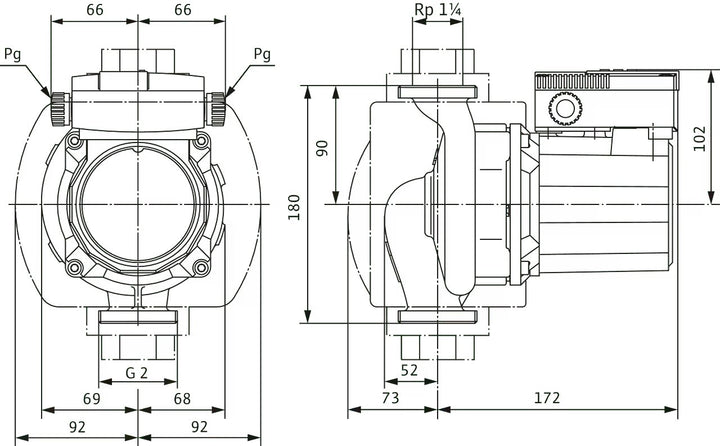 WILO Trinkwarmwasser TOP-Z 30/10 (1~230 V, PN 16, RG) Art. 2115863