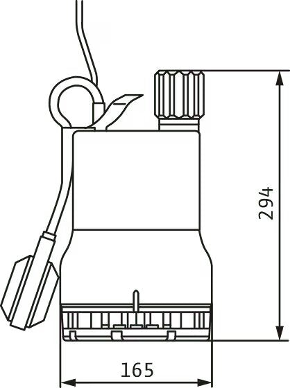 WILO Tauchmotorpumpe Drain TM 32/7 Art. 4048412