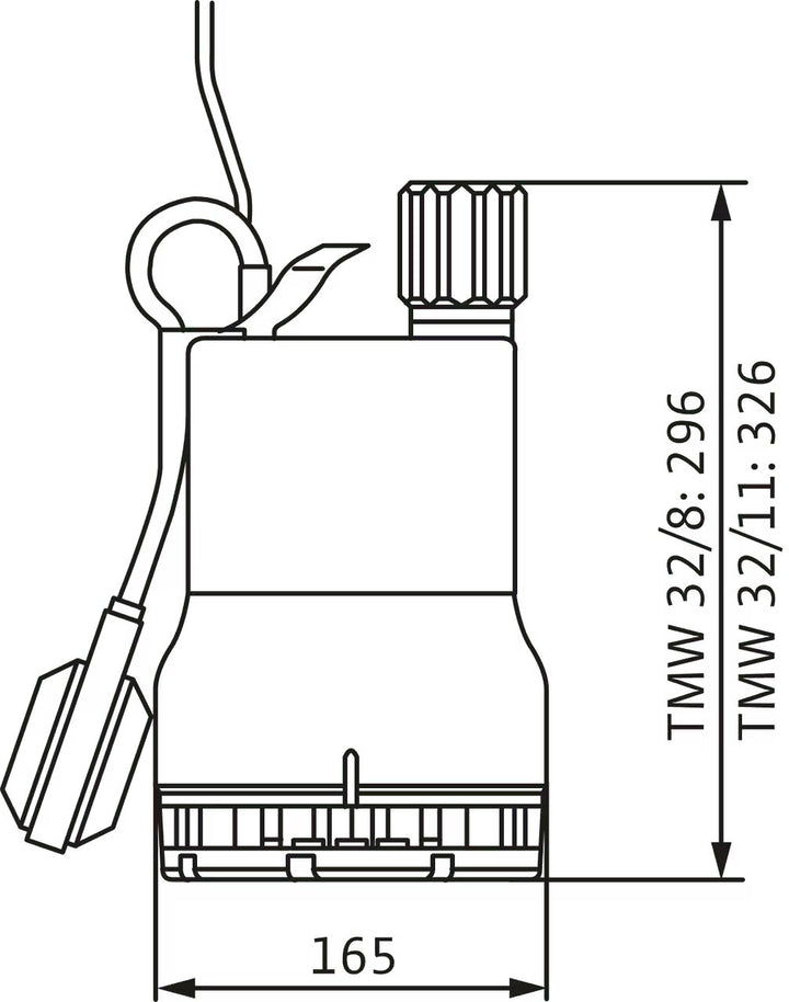 WILO Tauchmotorpumpe Drain TMW 32/11 Art. 4048414