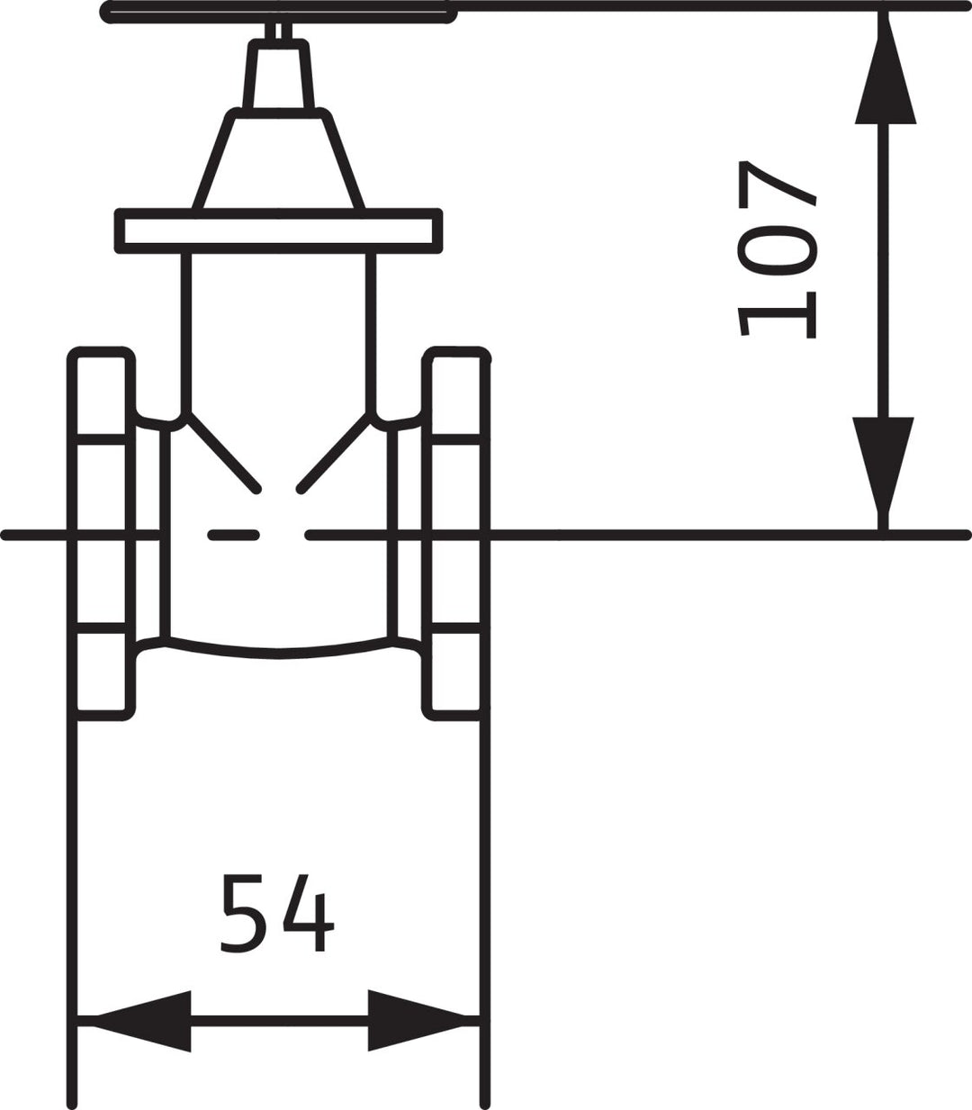 WILO Absperrschieber G 1½, CW617N Art. 2525187