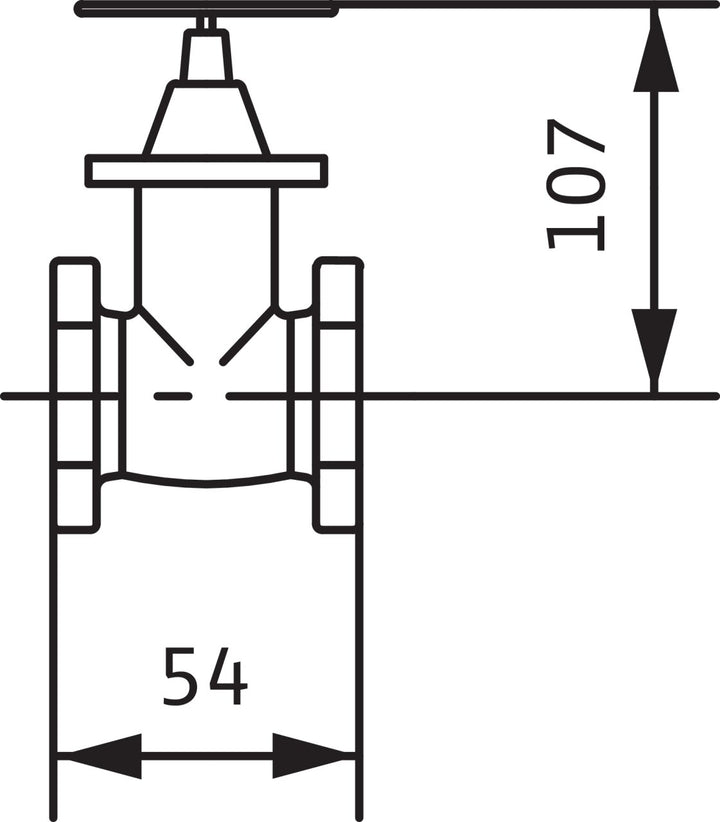 WILO Absperrschieber G 1½, CW617N Art. 2525187