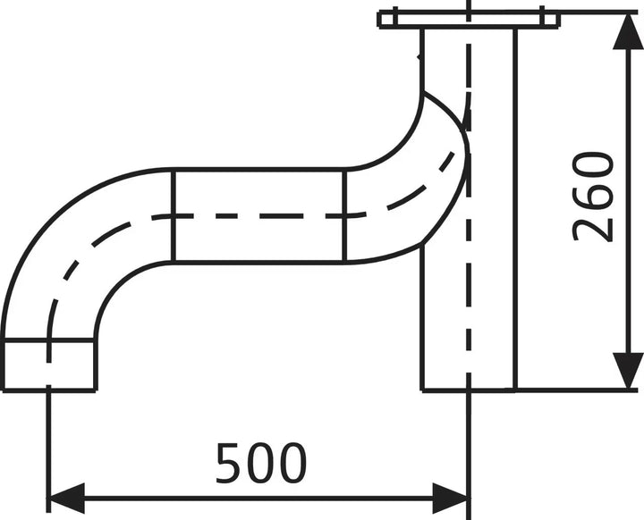 WILO Vereinigungsstück DN 80 für DrainLift XXL 840 Art. 2511605