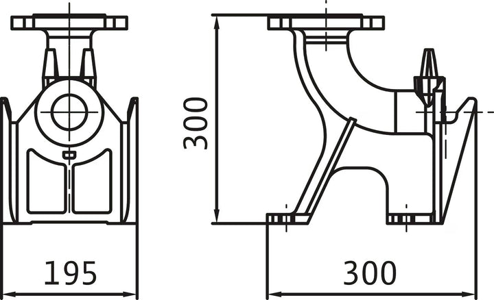 WILO Vollüberflutbare Abwasser-Tauchmotorpumpe Einhängevorrichtung DN 50/2RK Art. 6070146