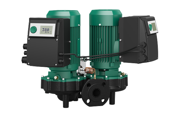 Wilo VeroTwin-DP-E 50/130-2,2/2 – Trockenläufer-Doppelpumpe, DN 50, 2,2 kW, IE4 - Art. 2158947