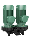 Wilo Trockenläufer-Standard-Doppelpumpe VeroTwin-DPL 80/155-7,5/2-S1, DN80 (PN 10), 7.5kW
