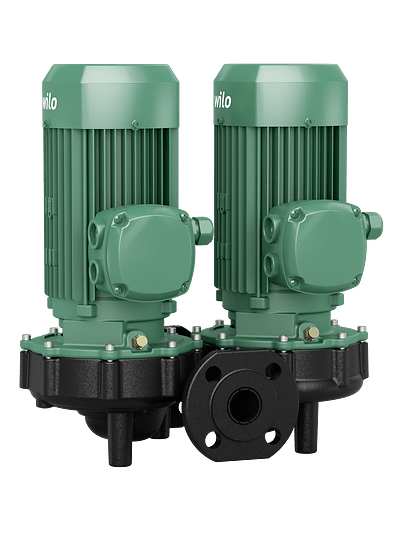 Wilo VeroTwin-DPL32/155-3/2 – Inline-Doppelpumpe, DN 32, 3 kW, IE3 - Art. 2231842