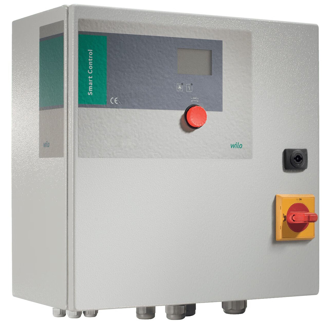 WILO Wasserversorgungsanlage HiMulti 3 H 50/2-44 Art. 2549351 WILO Mikroprozessorgesteuertes Schaltgerät SC-L-2x10A-T34-SD-WM Art. 2549062