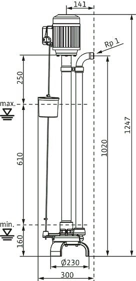 WILO Drain VC 32/10 (3~400 V) Art: 2044583