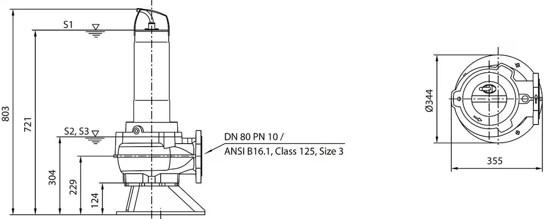 WILO Abwasser-Tauchmotorpumpe Rexa FIT V08DA-424/EAD1-4-T0011-540-A Art. 6065922