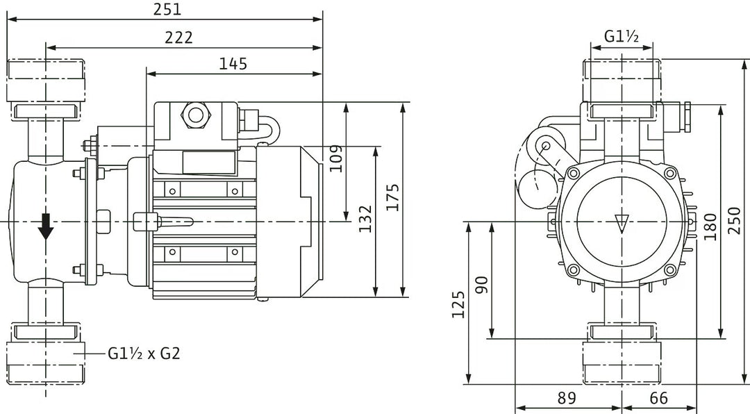 WILO Trinkwarmwasser VeroLine-IP-Z 25/6 EM Art. 4090295