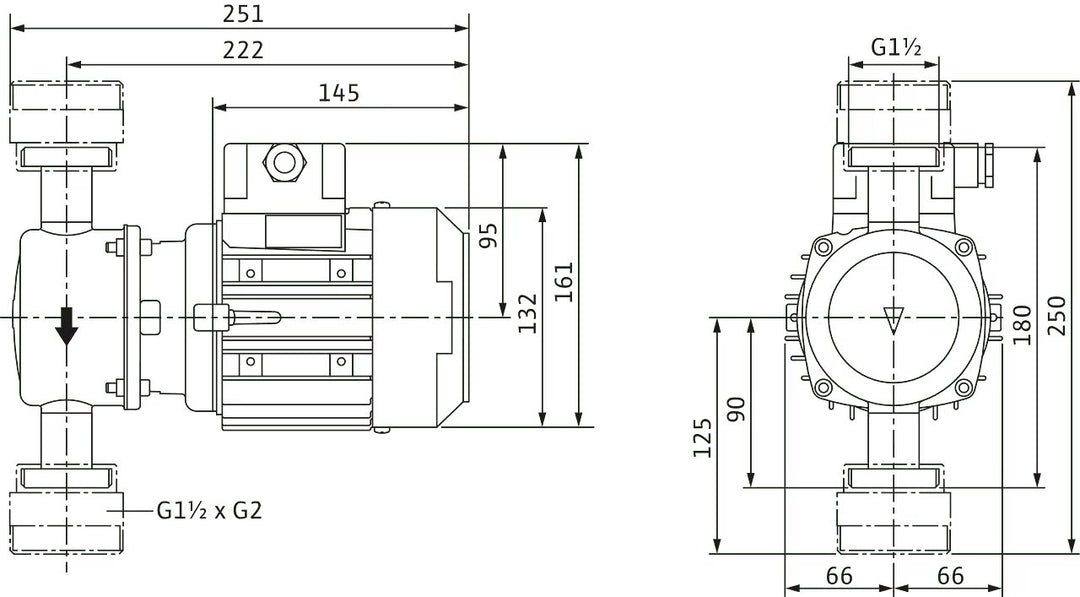 WILO Trinkwarmwasser VeroLine-IP-Z 25/6 DM Art. 4090294
