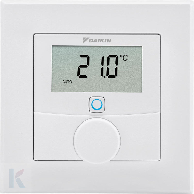 Solarics Daikin EKRCTRDI3BA – Kabelloser digitaler Thermostat mit Hintergrundbeleuchtung, kompatibel mit Offline-Installationen
