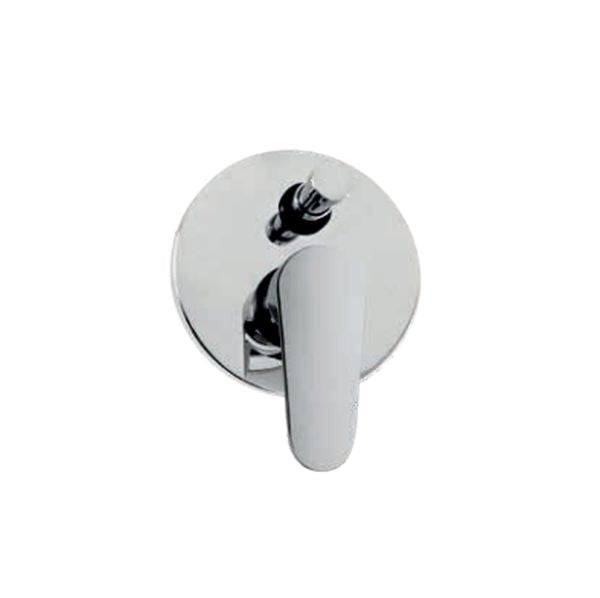Keller TAPS Einhebelmischer Einbaudusche Winter verchromt mit Umsteller WN41CR