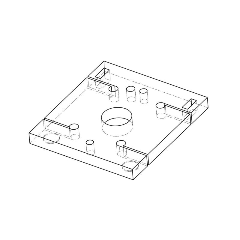 Wolf Wärmedämmung hinten 720X670X60 für NK-50/63