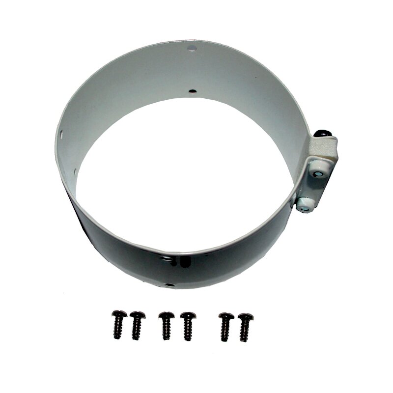 Wolf Schelle DN96 für Luftrohr Breite 44mm, weiß