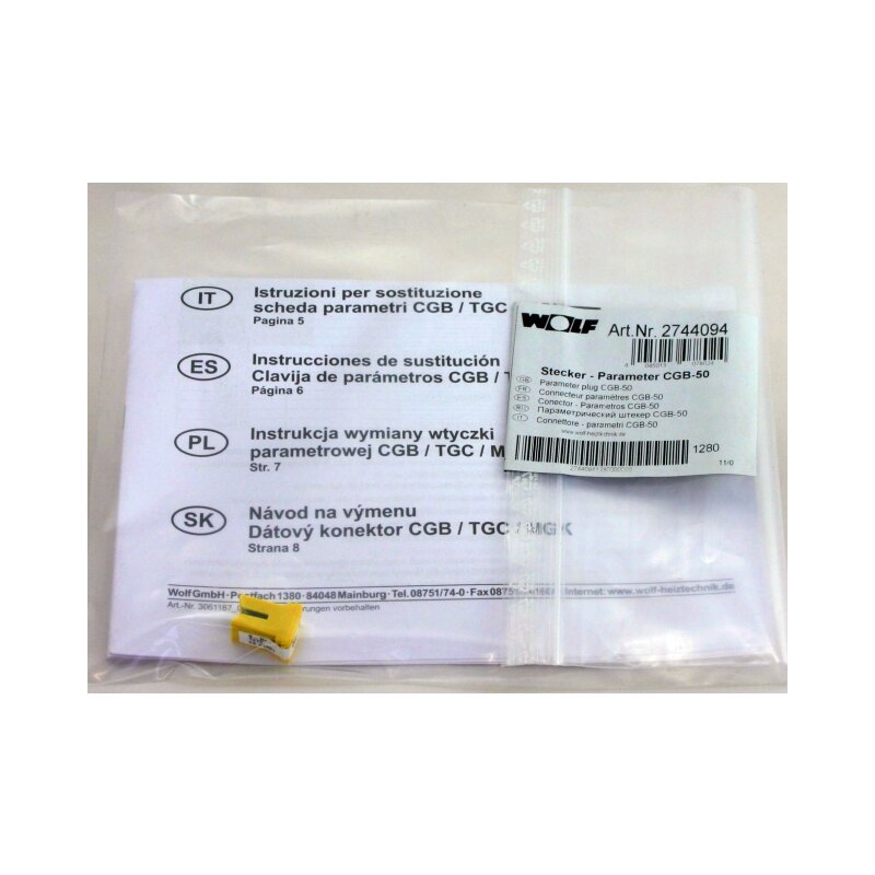 Wolf Parameterstecker für CGB-50