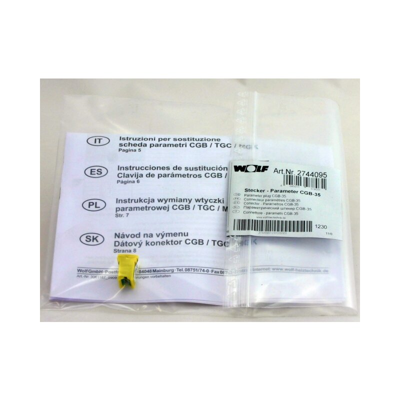 Wolf Parameterstecker für CGB-35